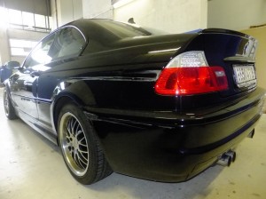 / BMW M3 lakha oprava laku /